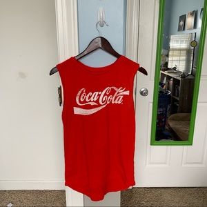 American Eagle tailgate coca-cola shirt